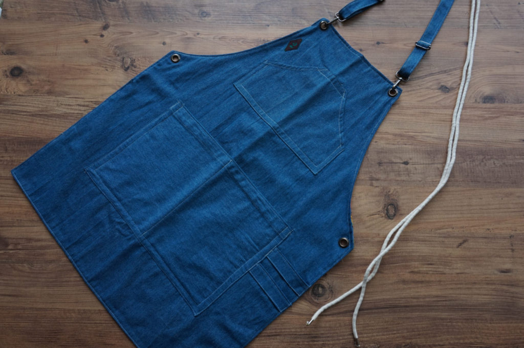 The blue jean apron
