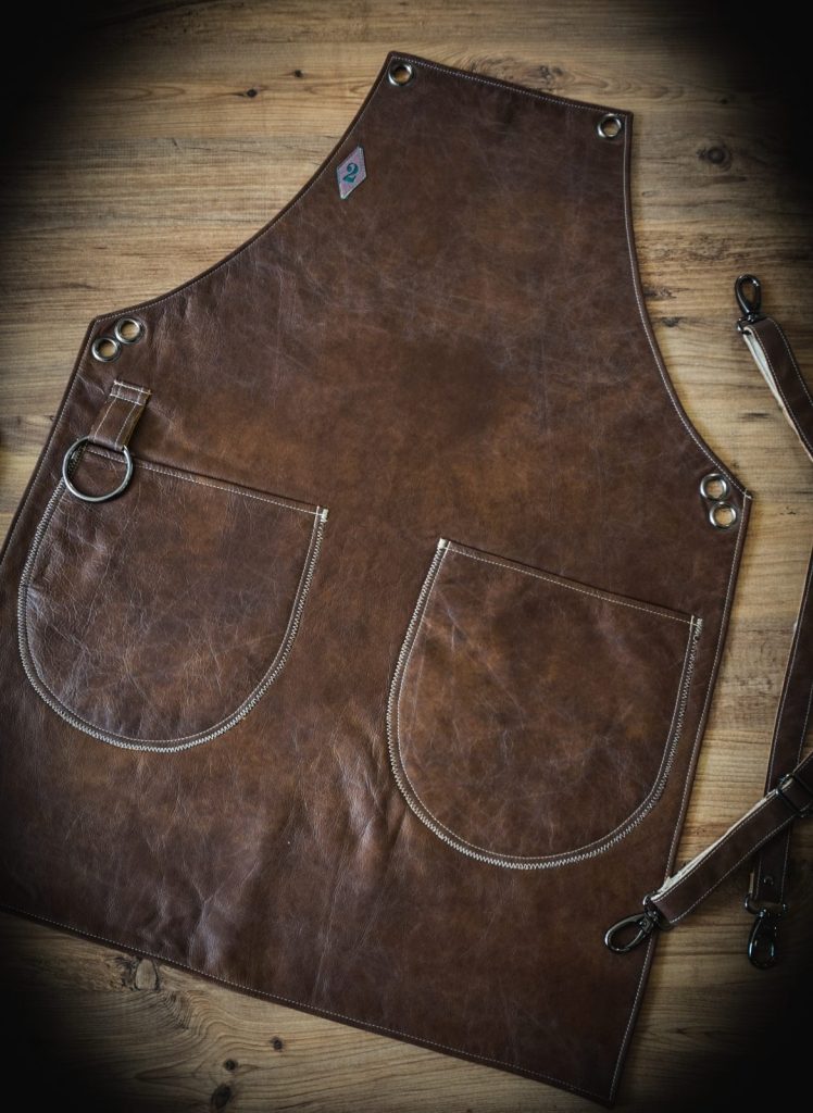 COW LEATHER APRON