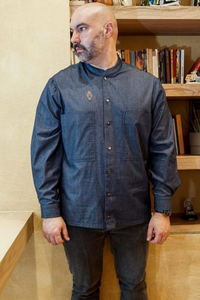 The jeans shirt