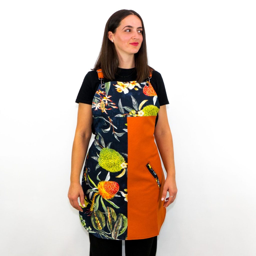 orange & flowers