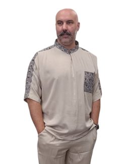 Set “Ink Sand” – Μπλούζα & παντελόνι με διακοσμητικό μοτίβο