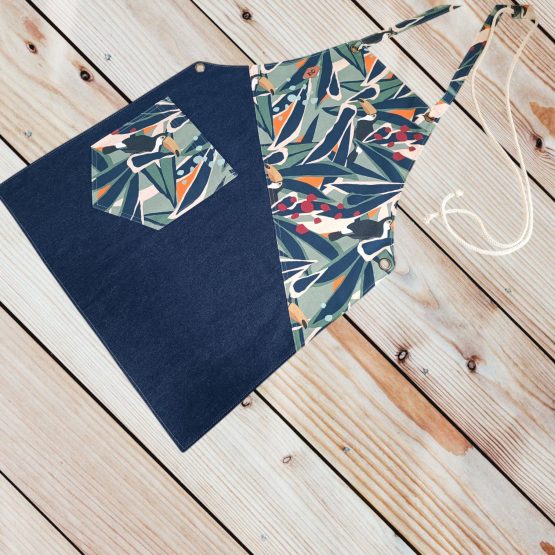 Denim Tropical Toucan