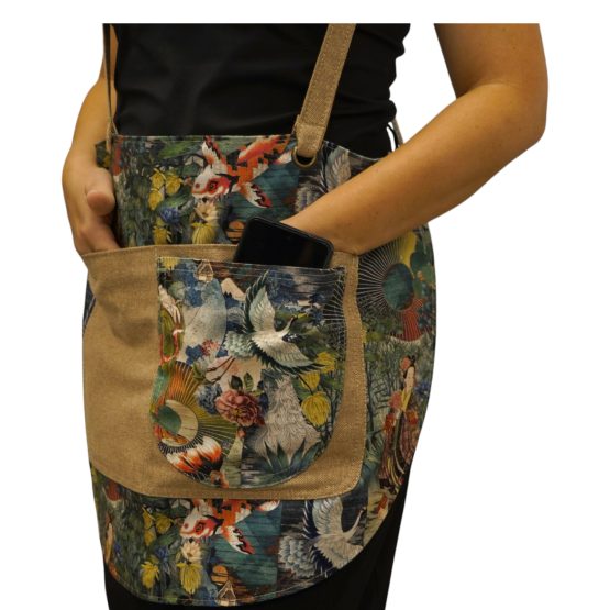 Tropical Beige Waist Apron - Image 3