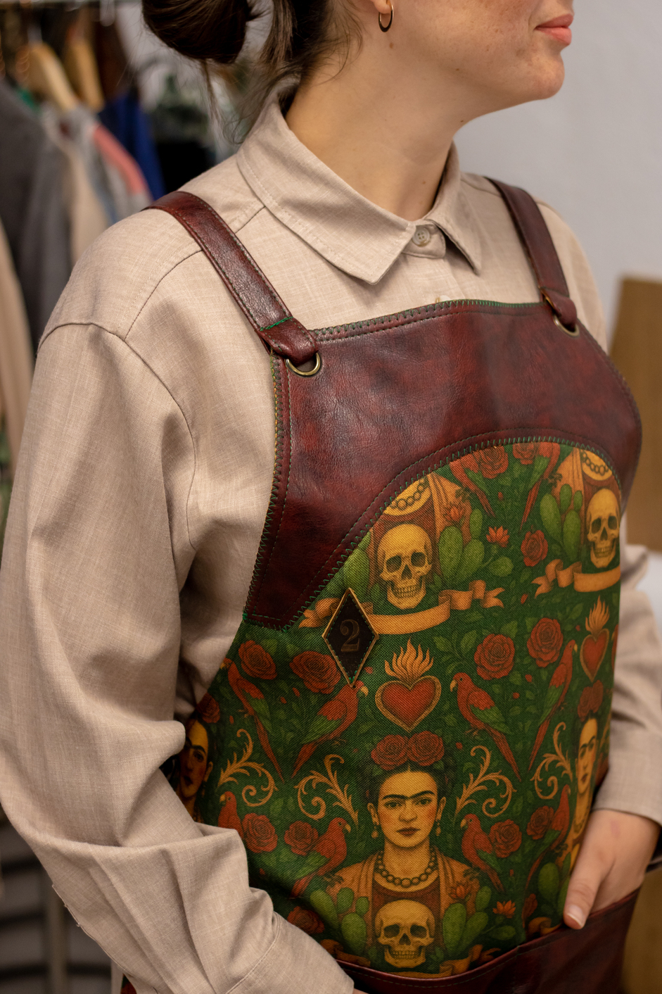 Frida Icon Apron - Image 4