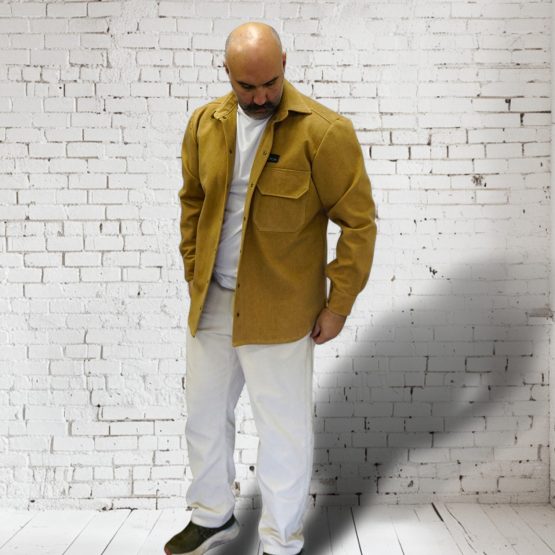 Overshirt Καμηλό Denim – 2HA Professionals - Image 4