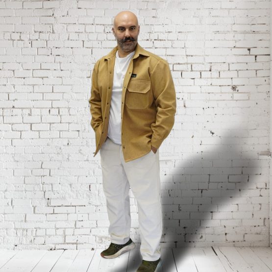 Overshirt Καμηλό Denim – 2HA Professionals - Image 2