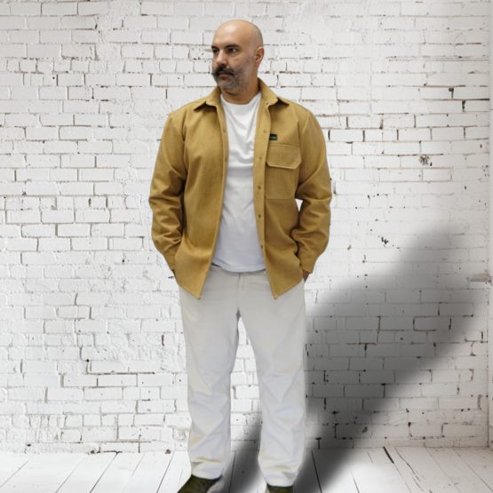 Overshirt Καμηλό Denim – 2HA Professionals - Image 3
