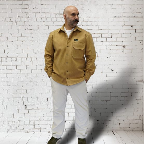 Overshirt Καμηλό Denim – 2HA Professionals
