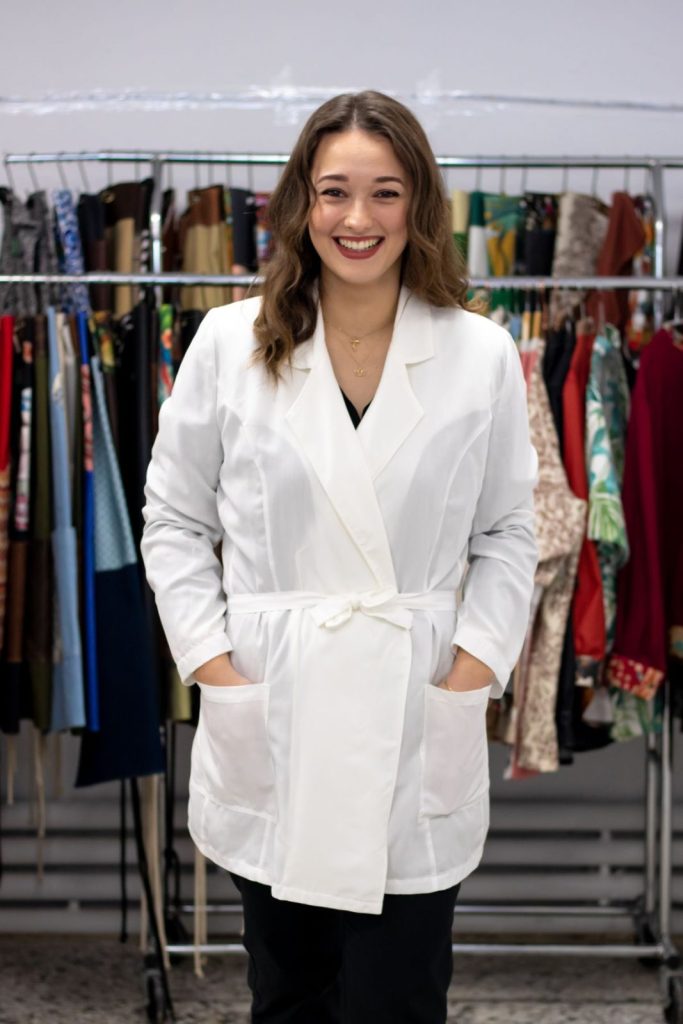White Wrap Coat – 2HA Professionals