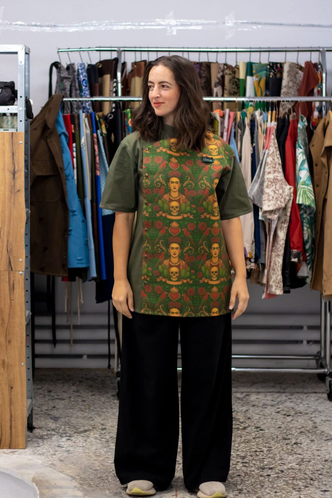 Frida Green shirt - Image 3