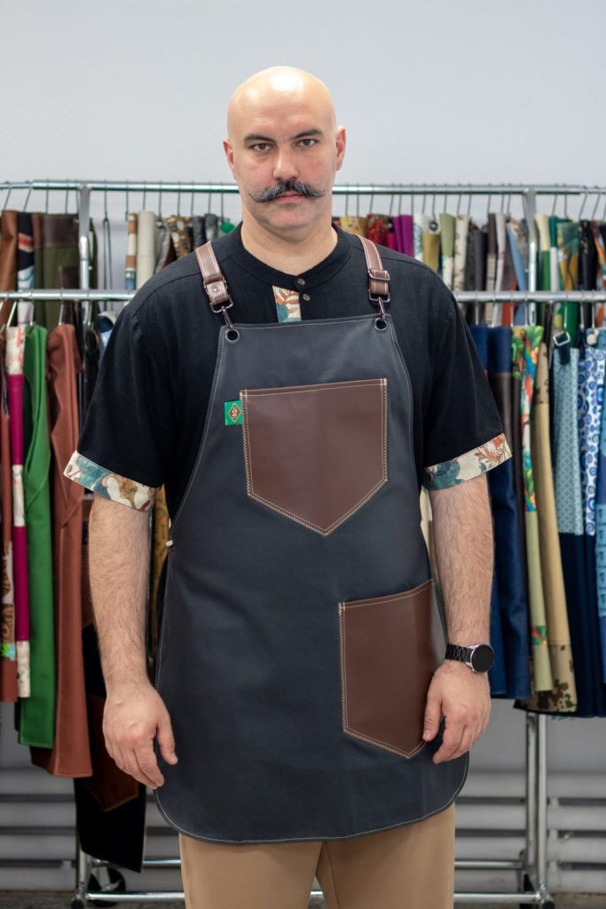Anthracite Workwear Apron Set — Σετ 4 Ποδιές