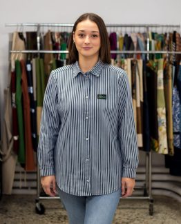 Line Classic Women Γυναικείο Επαγγελματικό Ριγέ Πουκάμισο | 2HA